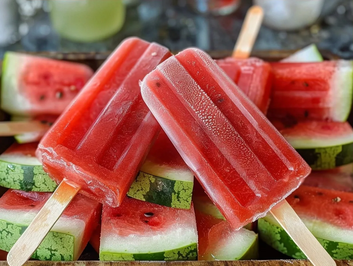Pure Summer Bliss: Easy Watermelon Popsicles Recipe