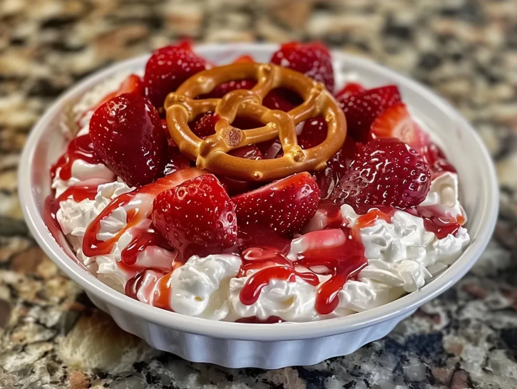 Strawberry Pretzel Salad Dip: A Hug in a Bowl