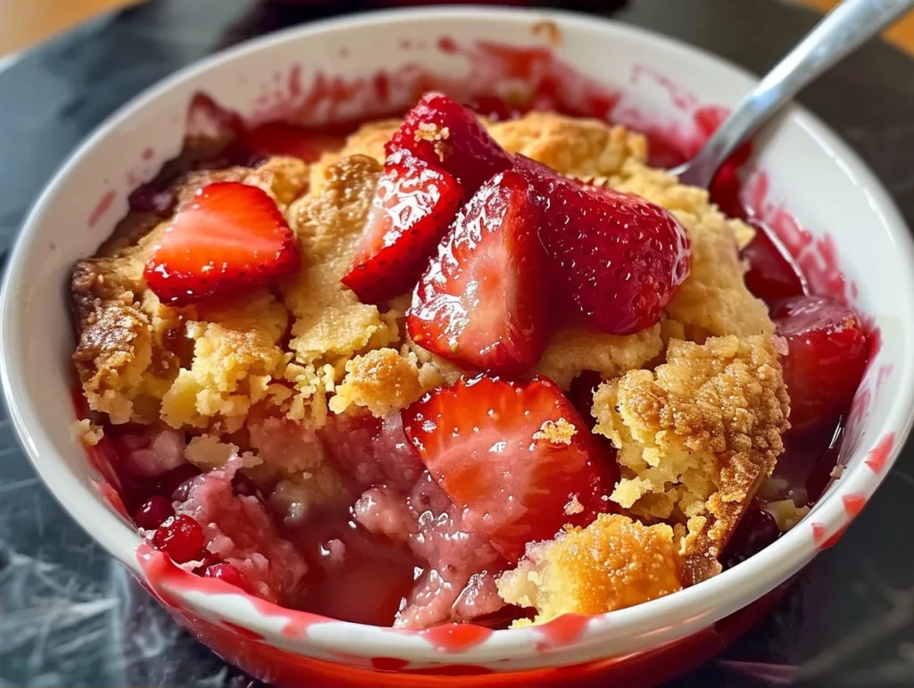 Strawberry Cobbler: A Taste of Home