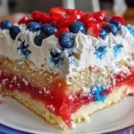 The Ultimate Red, White, and Blue Poke Cake Recipe