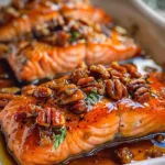 Maple Pecan Glazed Salmon: Easy & Irresistible