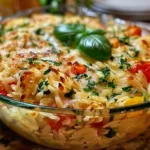 Vegetable and Ricotta Baked Orzo: Cozy & Delicious Dinner