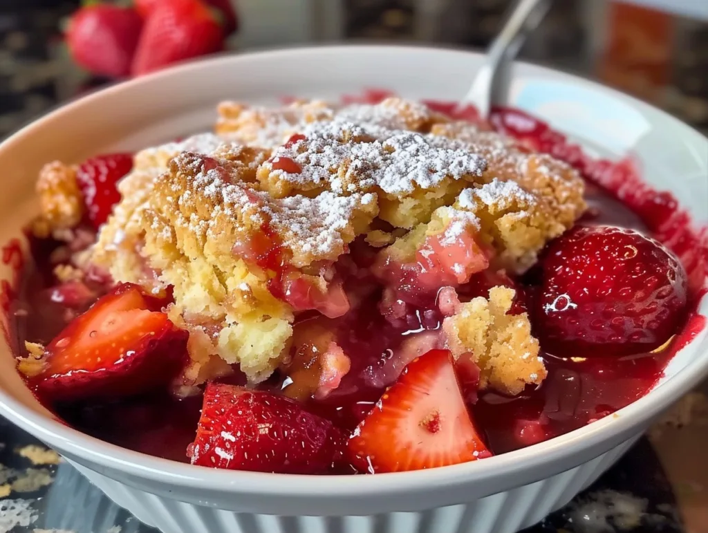Strawberry Cobbler: A Taste of Home