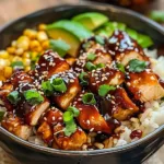 The Ultimate Honey BBQ Chicken Rice Bowl Recipe