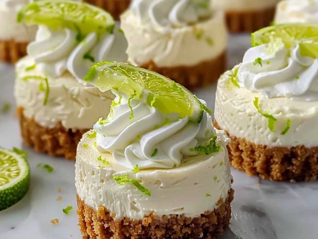 No Bake Mini Key Lime Cheesecakes: Easy & Irresistible Treats