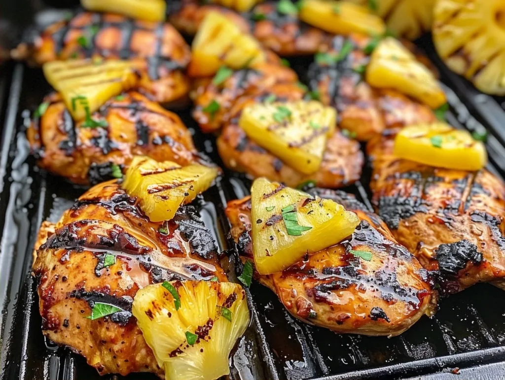 Easy Homemade Grilled Pineapple Chicken 4 Easy Homemade Grilled Pineapple Chicken