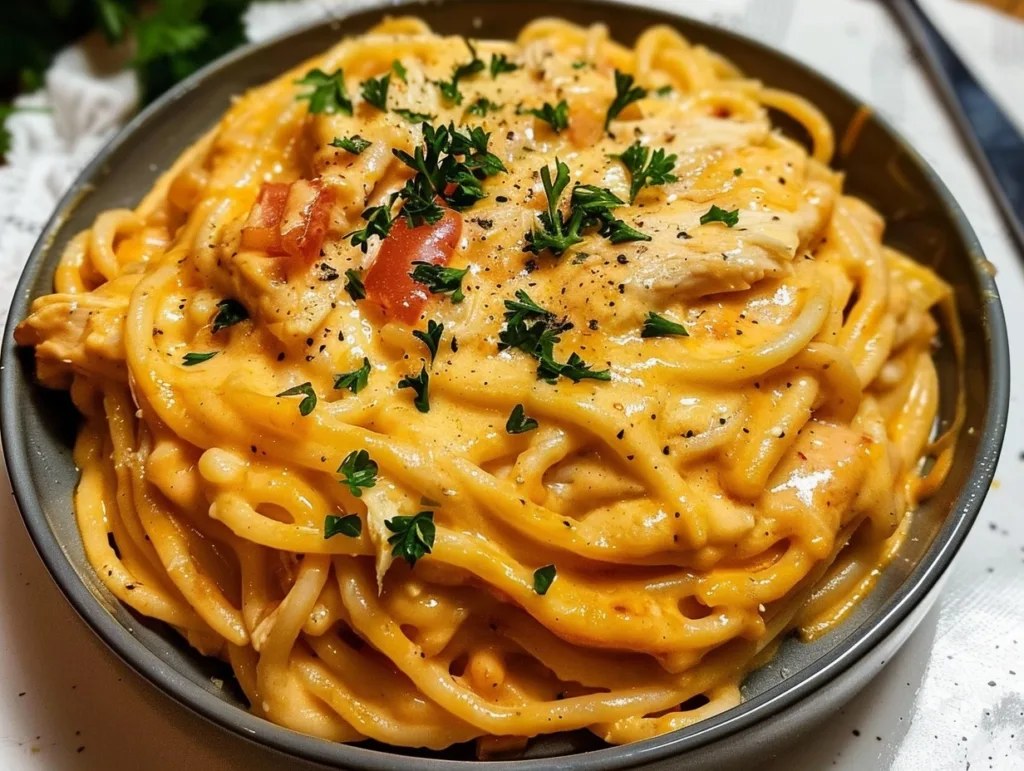Crock Pot Cheesy Chicken Spaghetti Recipe: Ultimate Comfort