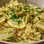 Orzo with Lemon and Artichokes: A Zesty Family Favorite