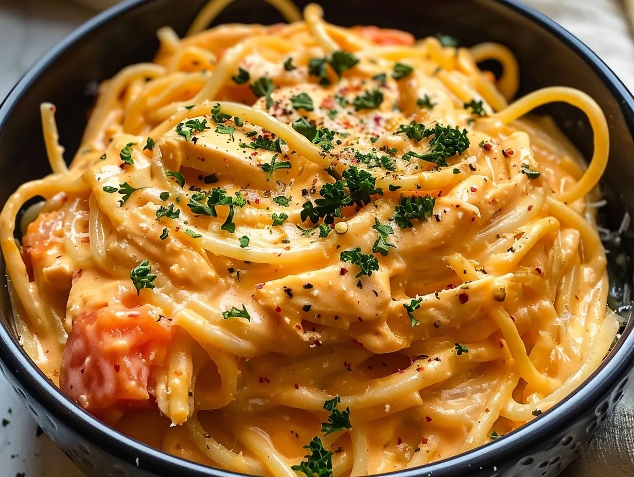 Crock Pot Cheesy Chicken Spaghetti Recipe: Ultimate Comfort
