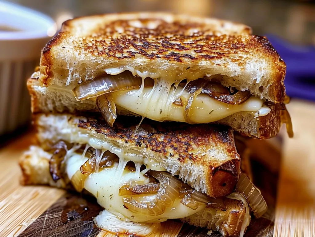 French Onion Grilled Cheese: Ultimate Comfort!
