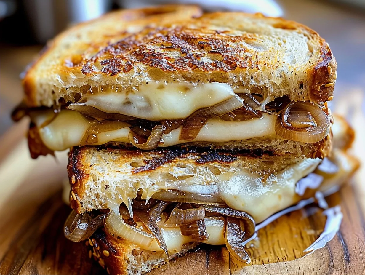 French Onion Grilled Cheese: Ultimate Comfort!
