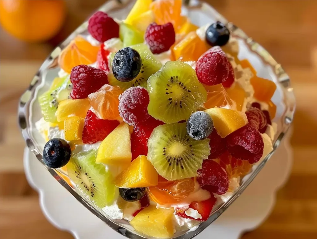 Easy Frozen Fruit Salad Recipe