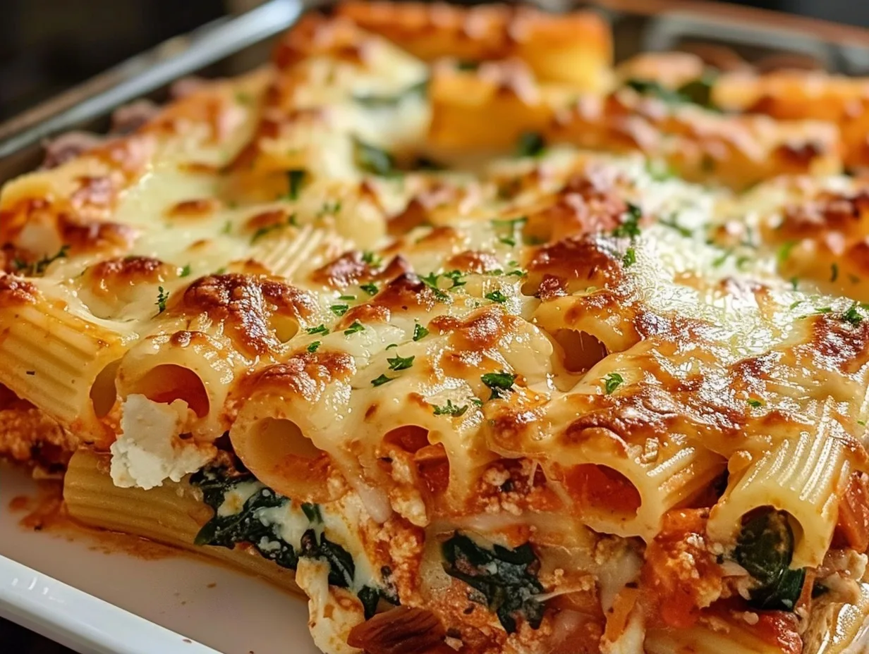 Spinach & Ricotta Pasta Bake: A Family Favorite