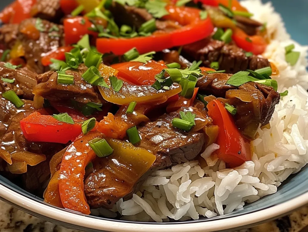 Slow Cooker Pepper Steak: Easy Weeknight Comfort