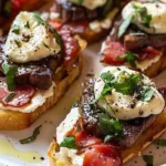 Burrata and Steak Crostini: A Family Favorite