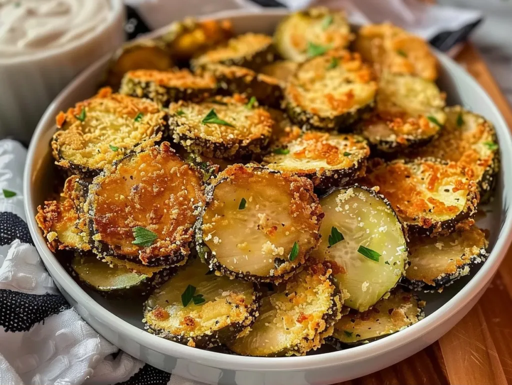 Air Fryer Fried Pickles: Crispy, Tangy, and Utterly Irresistible!