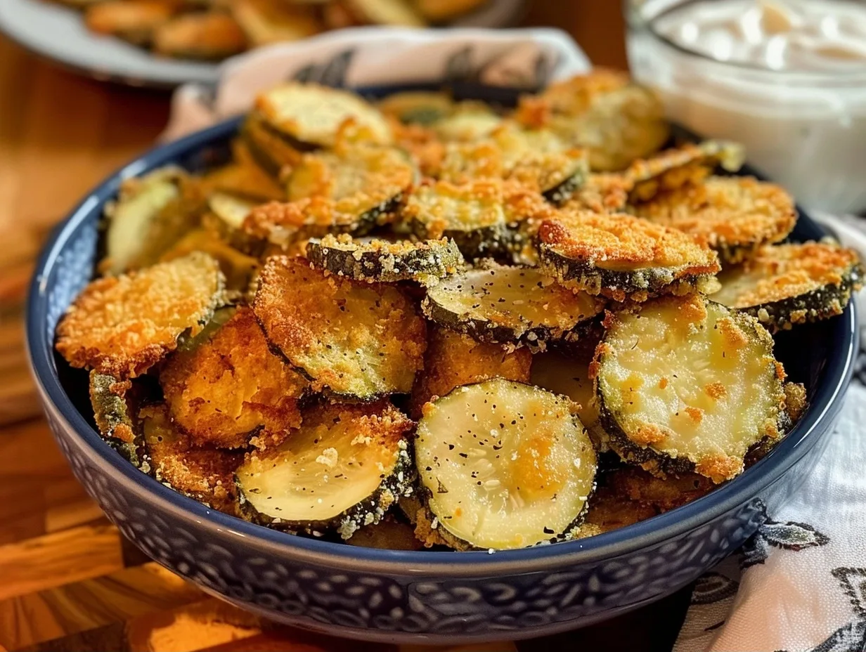 Air Fryer Fried Pickles: Crispy, Tangy, and Utterly Irresistible!