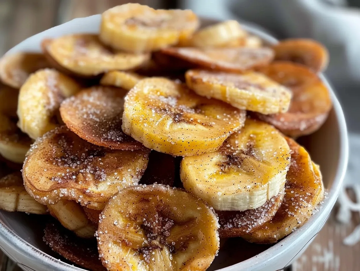 Cinnamon Sugar Air Fryer Banana Chips: An Irresistible Treat 3 Cinnamon Sugar Air Fryer Banana Chips: An Irresistible Treat