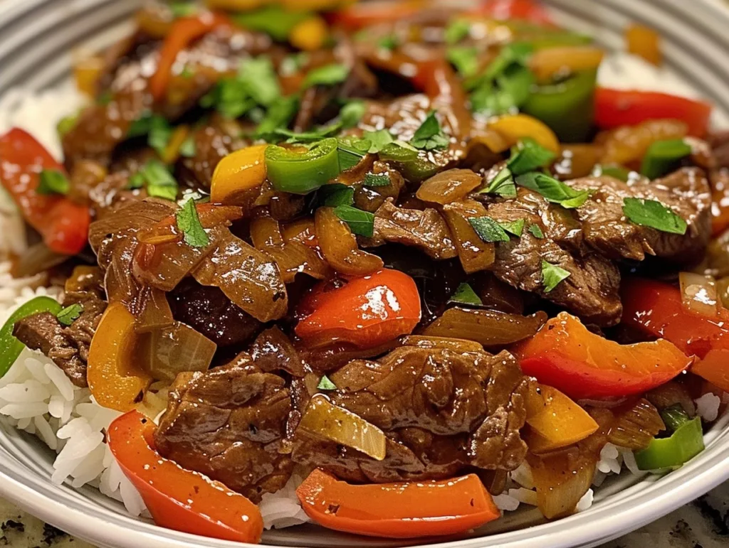 Slow Cooker Pepper Steak: Easy Weeknight Comfort