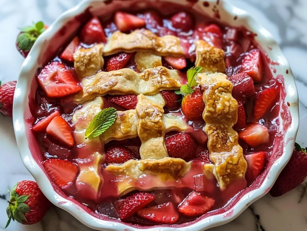 The Best Strawberry Rhubarb Pie Filling Recipe 4 The Best Strawberry Rhubarb Pie Filling Recipe