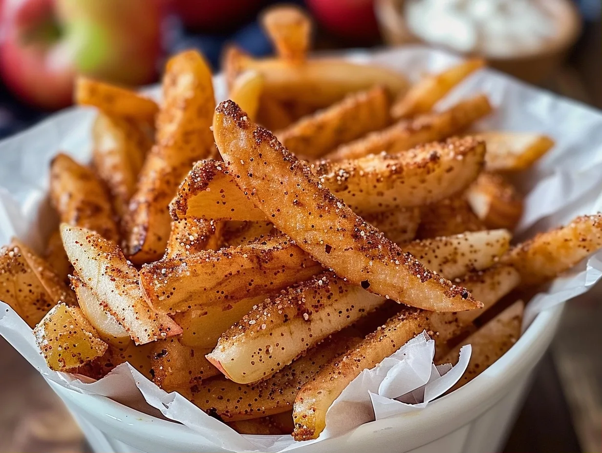 Air Fryer Apple Fries: A Cozy Family Treat