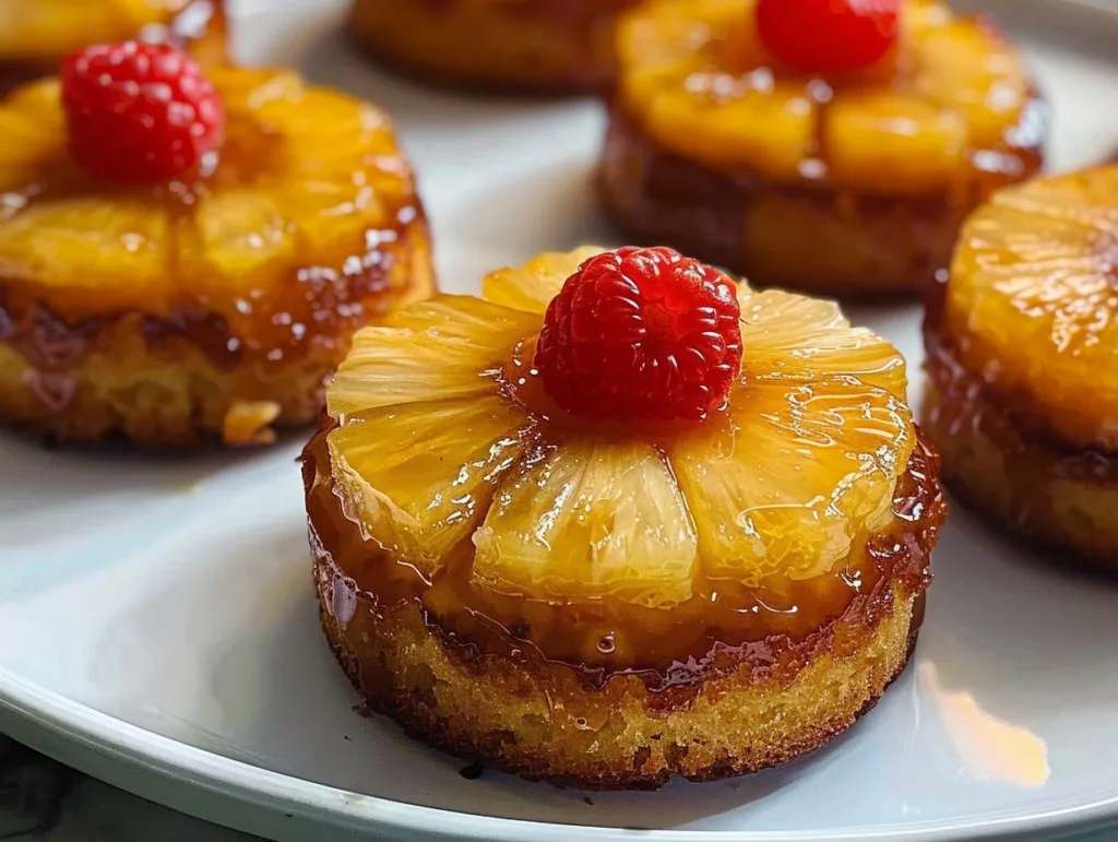 Mini Pineapple Upside Down Cakes: A Family Favorite