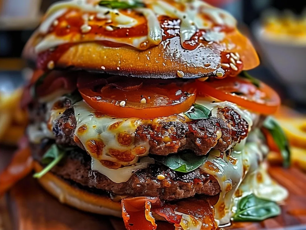 Pizza Burgers: The Ultimate Comfort Food Mashup!
