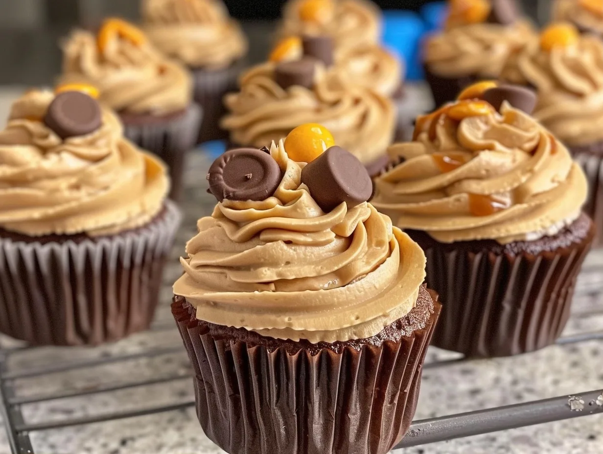 Reese's Peanut Butter Cupcakes: The Ultimate Chocolate Peanut Butter Dream! 3 Reese's Peanut Butter Cupcakes: The Ultimate Chocolate Peanut Butter Dream!