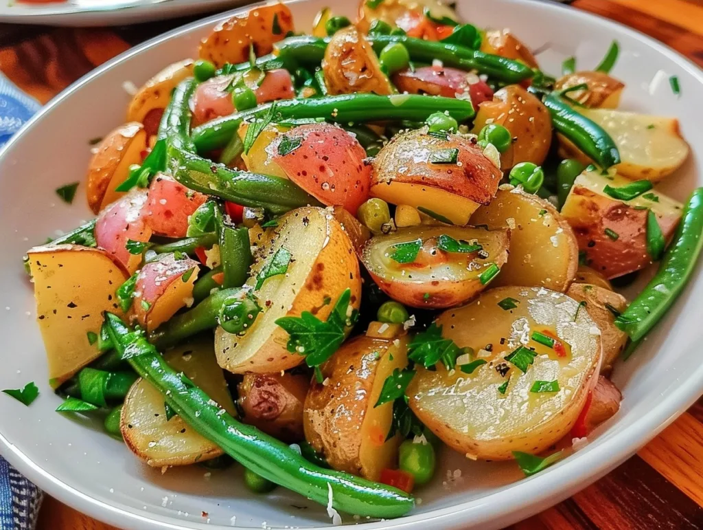 French Potato Salad with Green Beans: A Cozy Classic