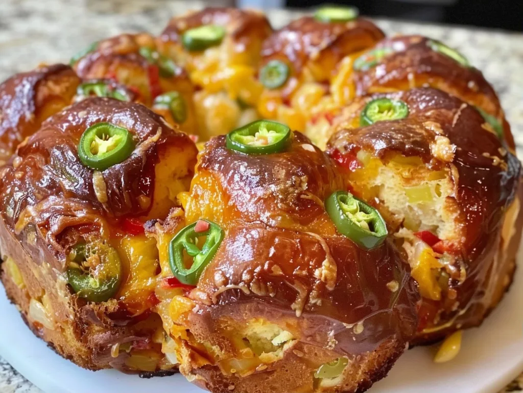 Jalapeño Popper Monkey Bread: The Ultimate Cheesy Bake