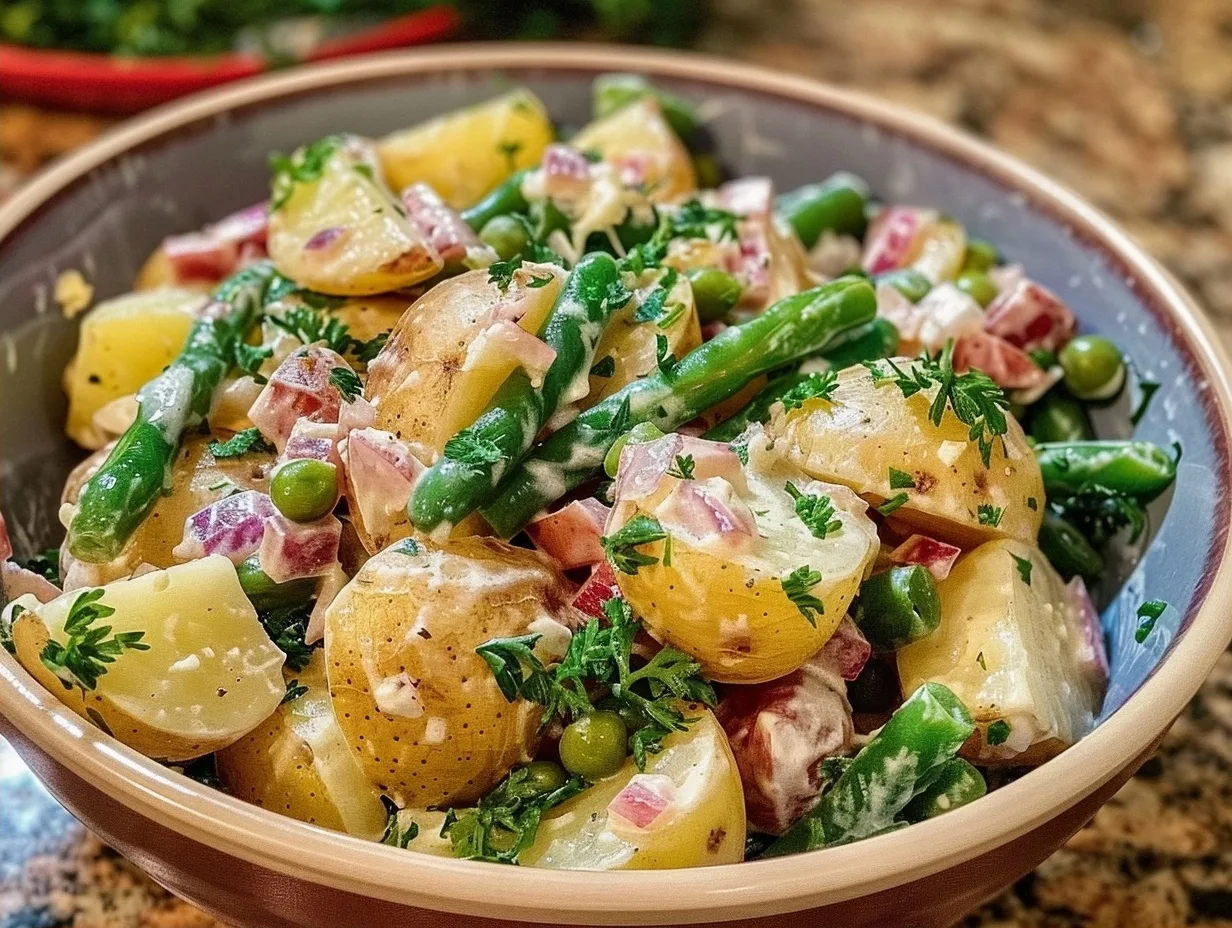 French Potato Salad with Green Beans: A Cozy Classic