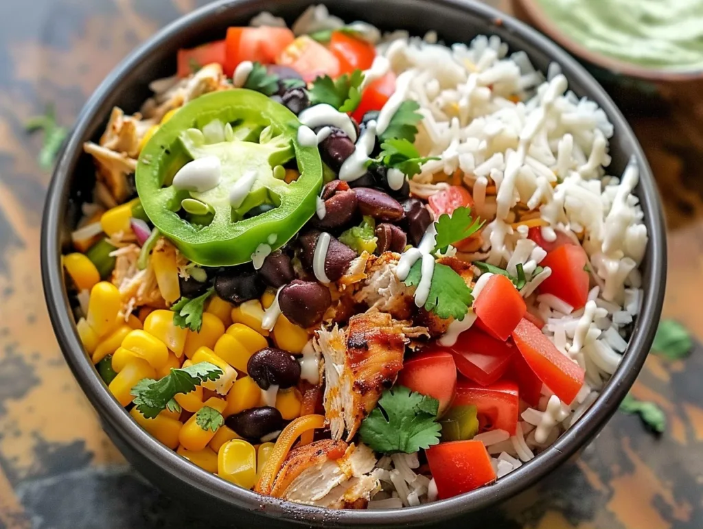 Slow Cooker Chicken Burrito Bowl: Easy & Irresistible!