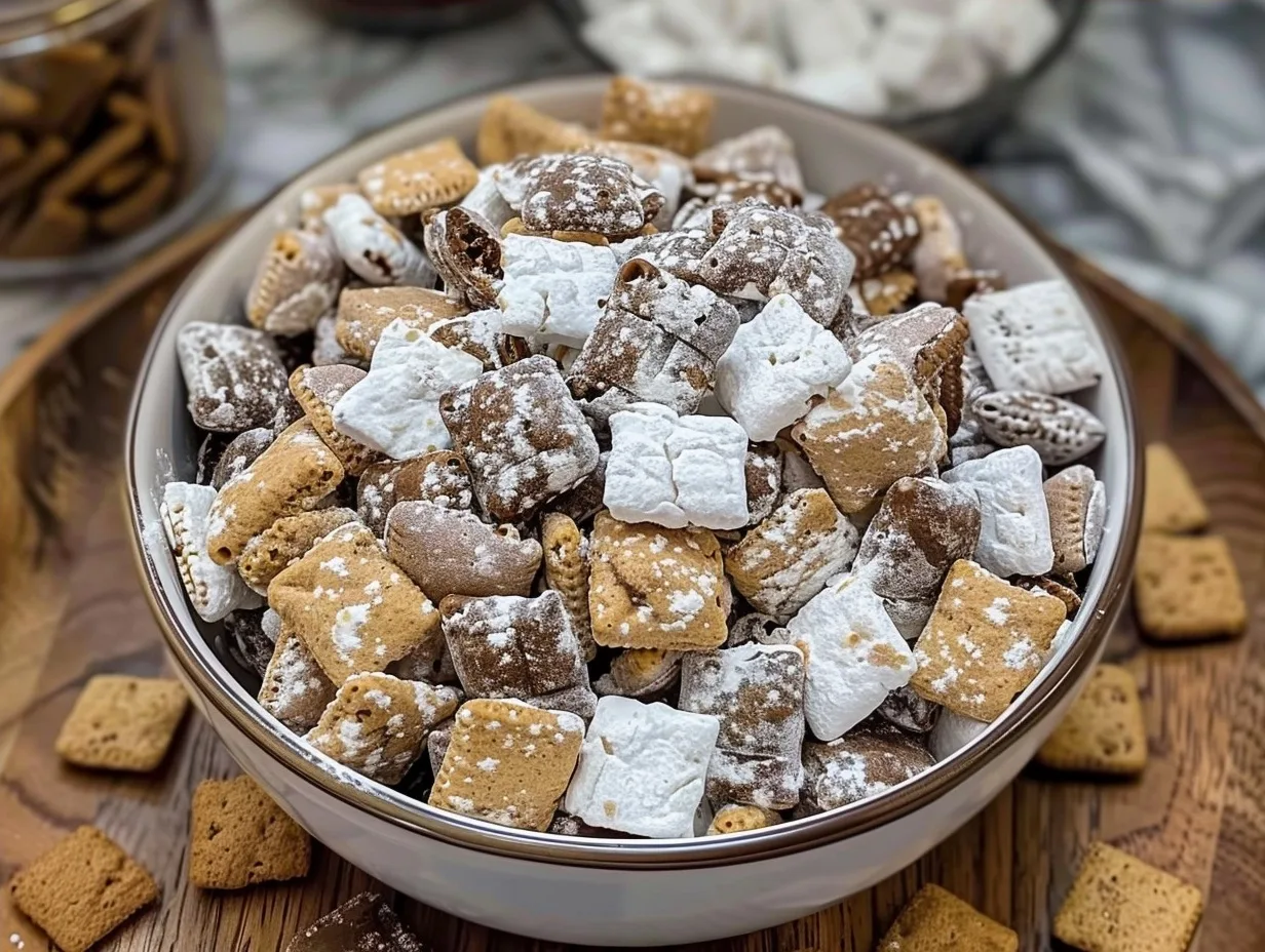 S'mores Puppy Chow: A Hug in a Bowl 3 S'mores Puppy Chow: A Hug in a Bowl
