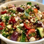 Easy Mediterranean Quinoa Salad Recipe
