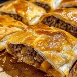 Oven-Baked 4-Ingredient Beef Crescent Squares