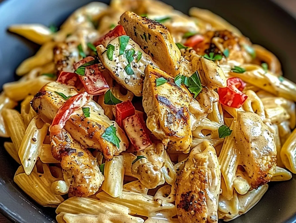 Creamy Rasta Pasta with Jerk Chicken: The BEST! 4 Creamy Rasta Pasta with Jerk Chicken: The BEST!