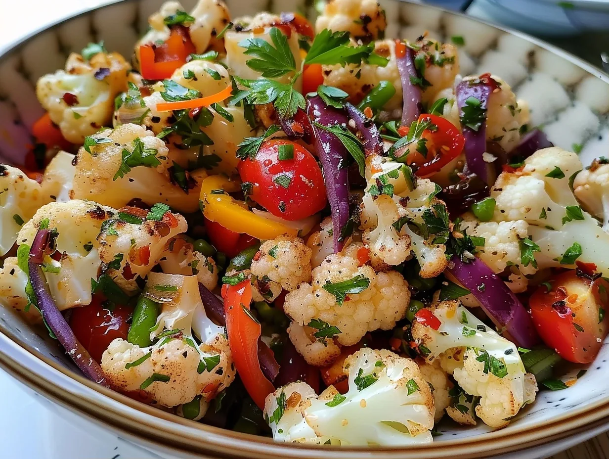 Best Marinated Cauliflower Salad for Family Dinners