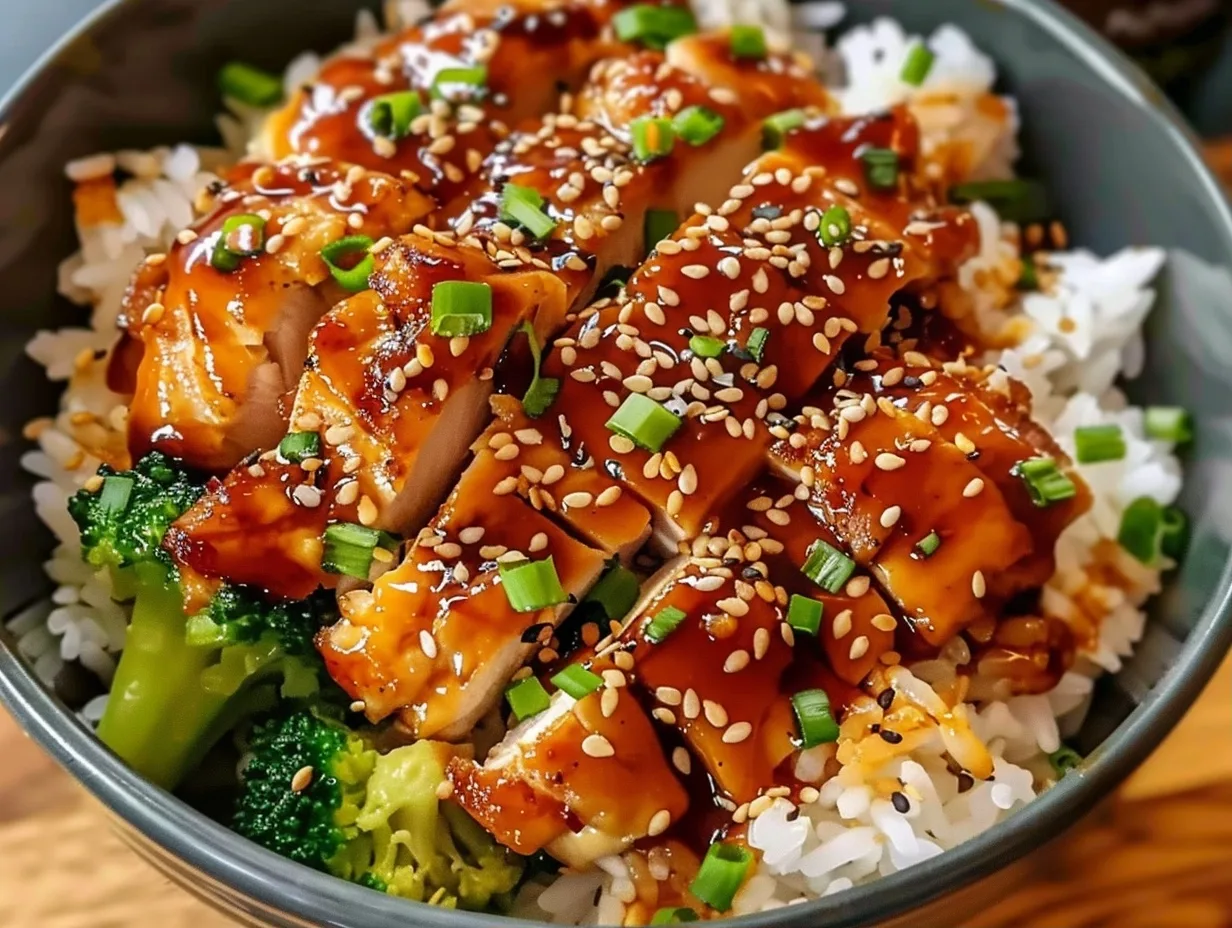 Sticky Chicken Rice Bowls: A Family Favorite 3 Sticky Chicken Rice Bowls: A Family Favorite