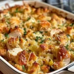 Stovetop Stuffing Chicken Casserole with Rotisserie Chicken: Cozy & Easy! 5 Stovetop Stuffing Chicken Casserole with Rotisserie Chicken: Cozy & Easy!