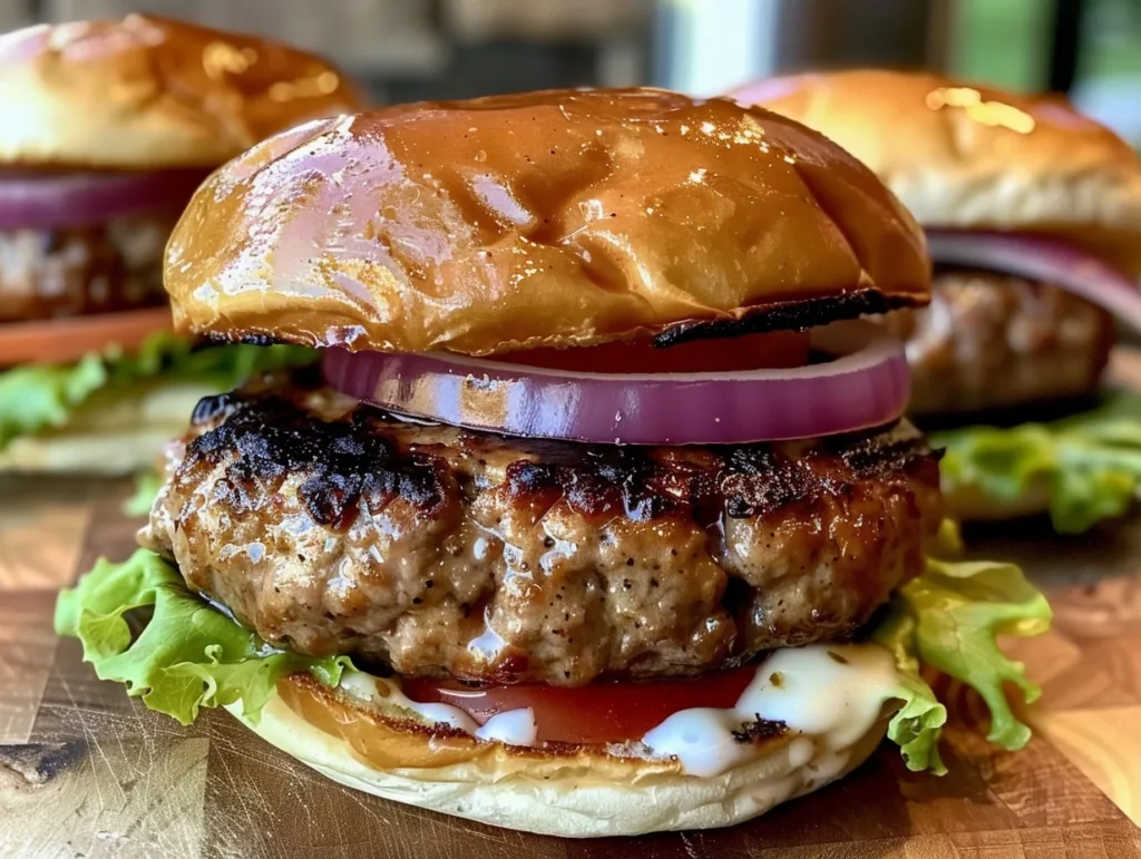 Juicy Barefoot Contessa Turkey Burgers