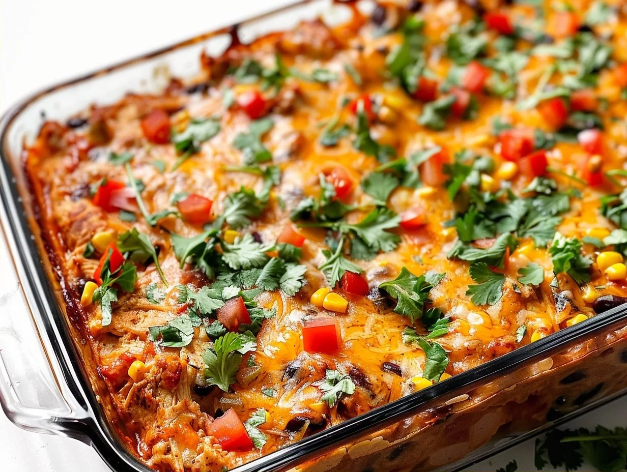 Easy Chicken Burrito Casserole Bake Recipe Your Family Will Love 4 Easy Chicken Burrito Casserole Bake Recipe Your Family Will Love