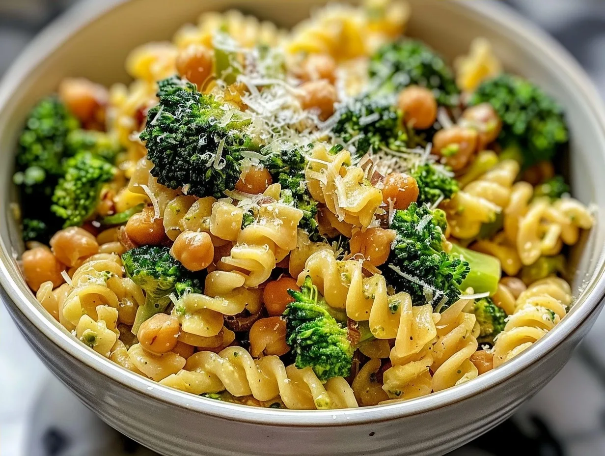 Broccoli Chickpea Pasta: Your New Healthy Weeknight Go-To!