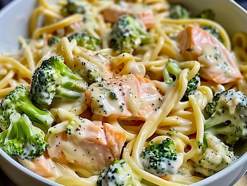 Creamy Salmon Broccoli Pasta: The BEST Comfort Meal
