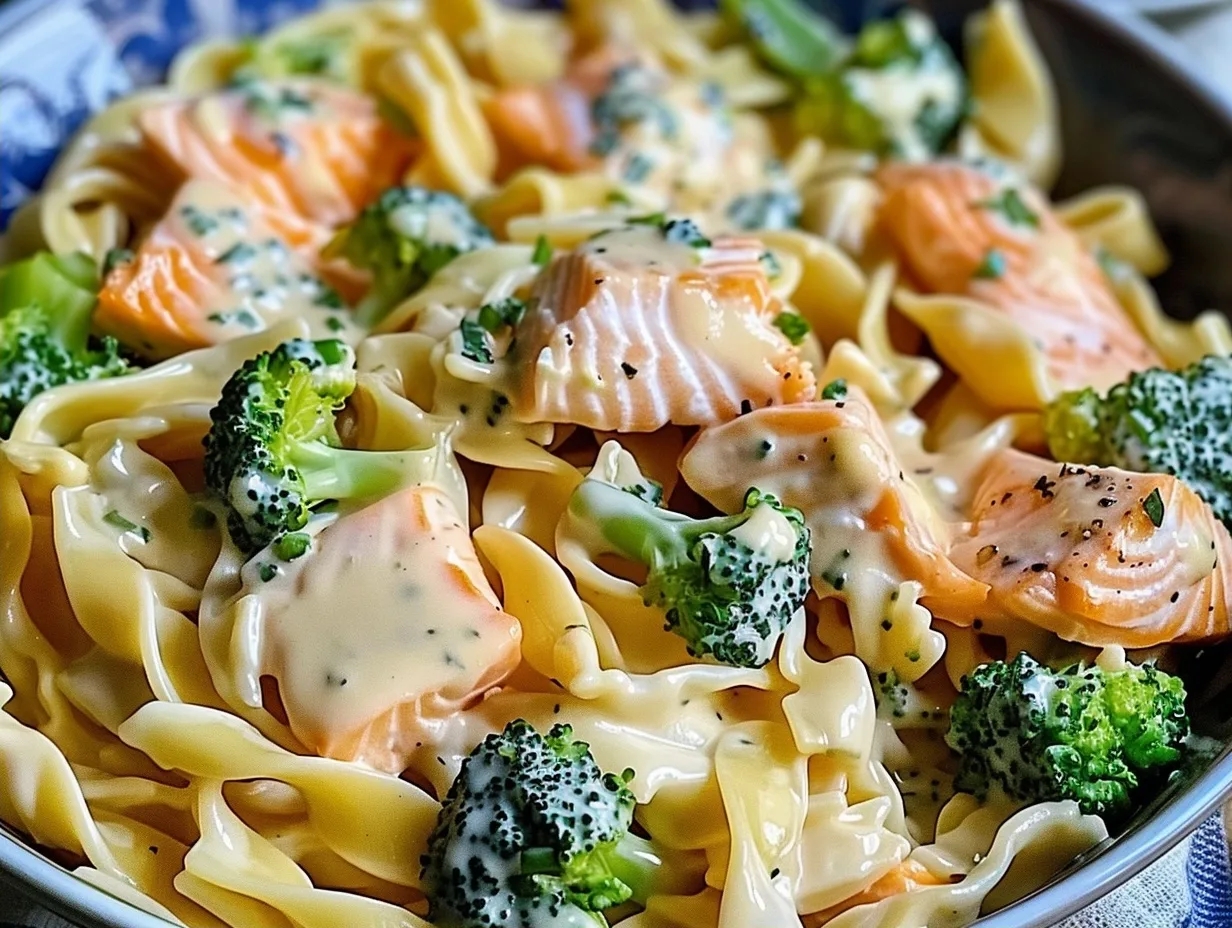 Creamy Salmon Broccoli Pasta: The BEST Comfort Meal