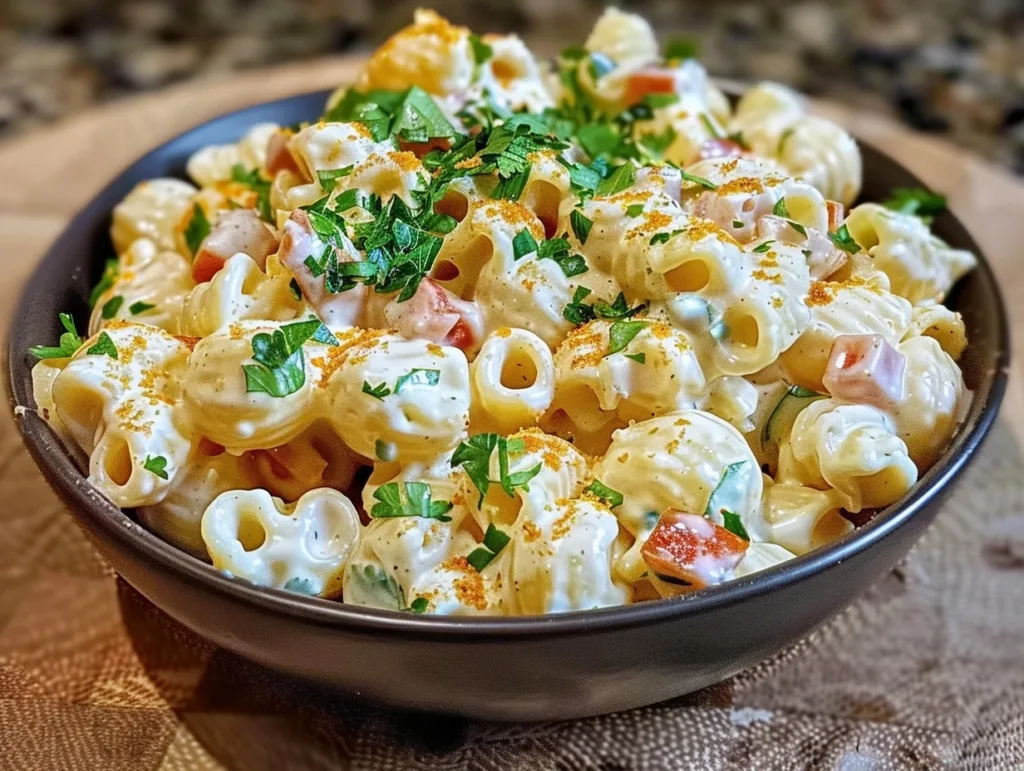 Easy Creamy Pasta Salad Recipe: The Viral Hit