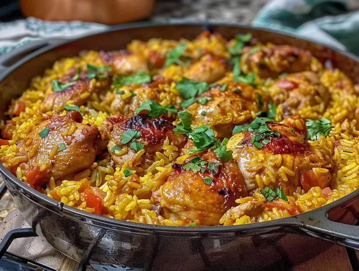 Easy One-Pot Chicken and Rice Recipe for Cozy Weeknights