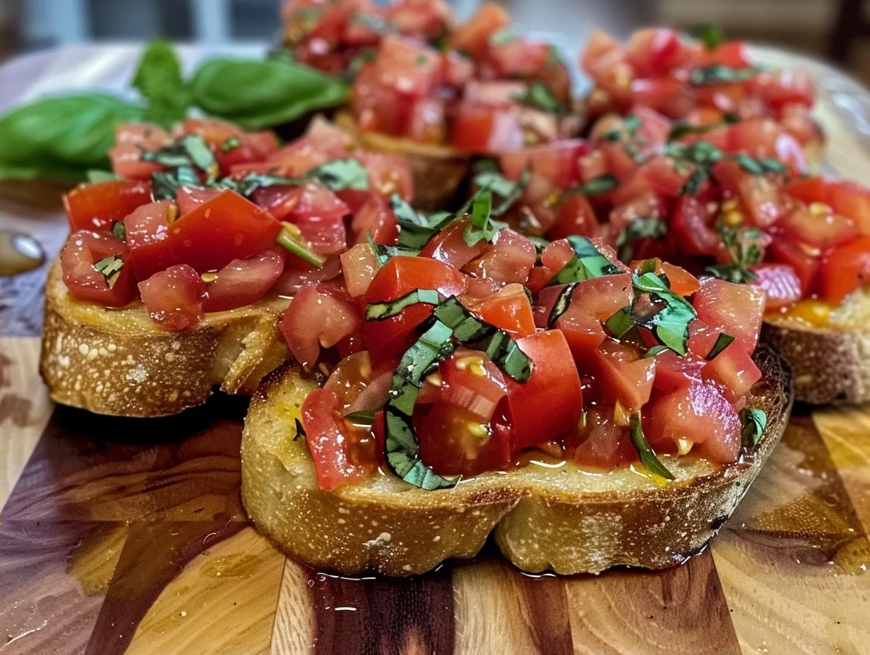 Easy Fresh Bruschetta Recipe: Your Go-To Appetizer
