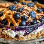 Blueberry Pretzel Salad: A Dreamy No-Bake Summer Delight