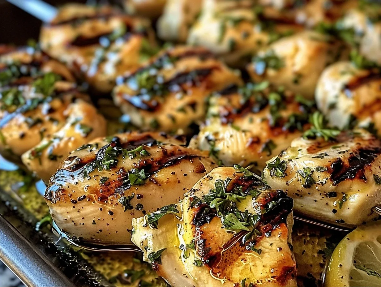 Authentic Greek Chicken Souvlaki Marinade in 5 Minutes