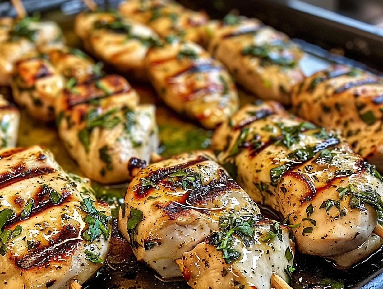 Authentic Greek Chicken Souvlaki Marinade in 5 Minutes